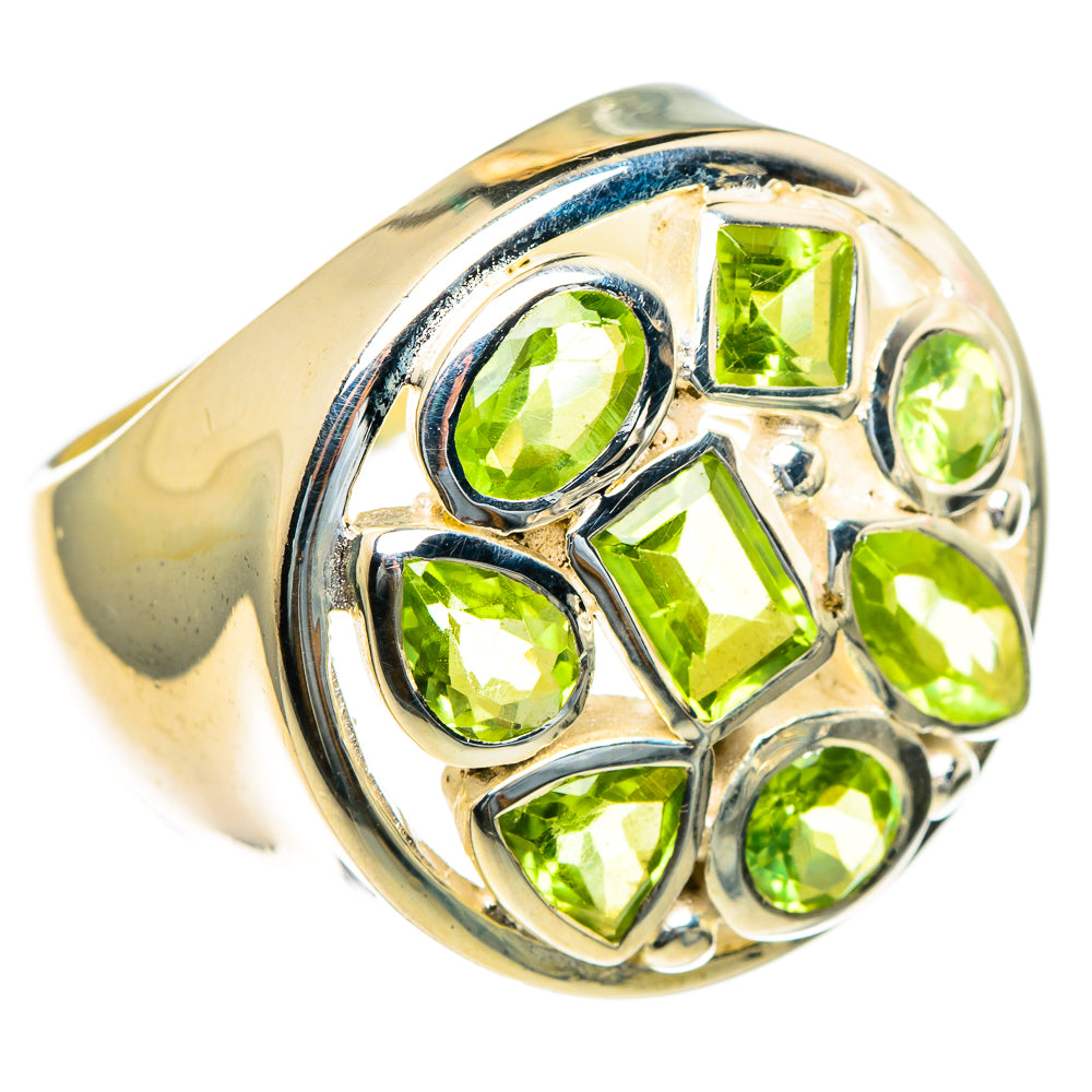 Peridot Rings handcrafted by Anasilvercos - RING85673