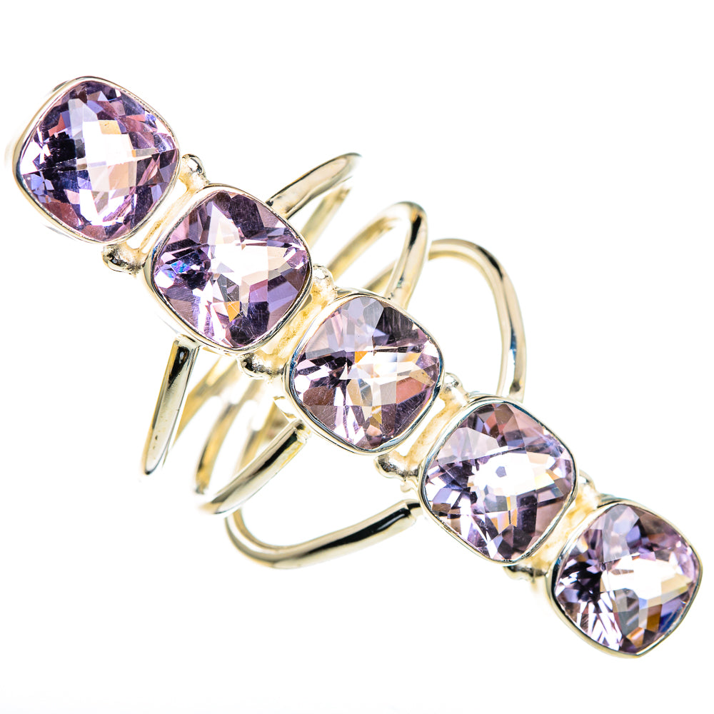Amethyst Rings handcrafted by Anasilvercos - RING85683