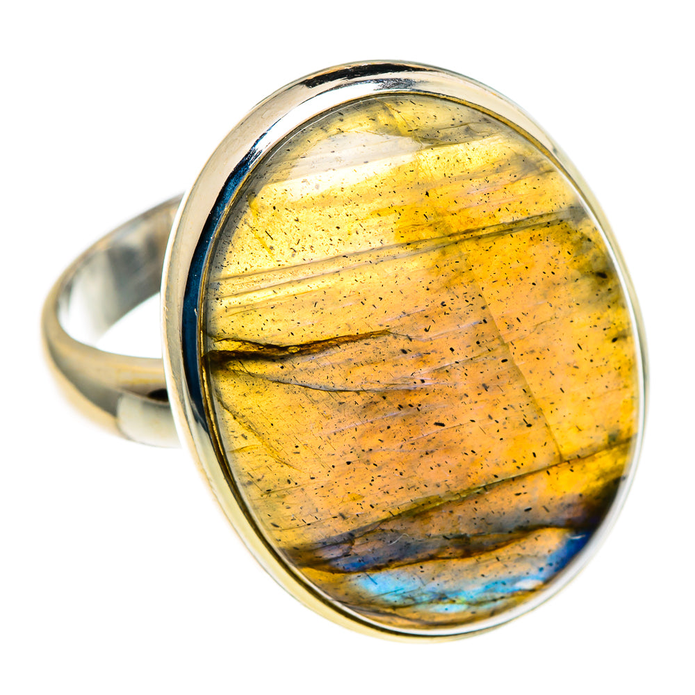 Labradorite Rings handcrafted by Anasilvercos - RING85691