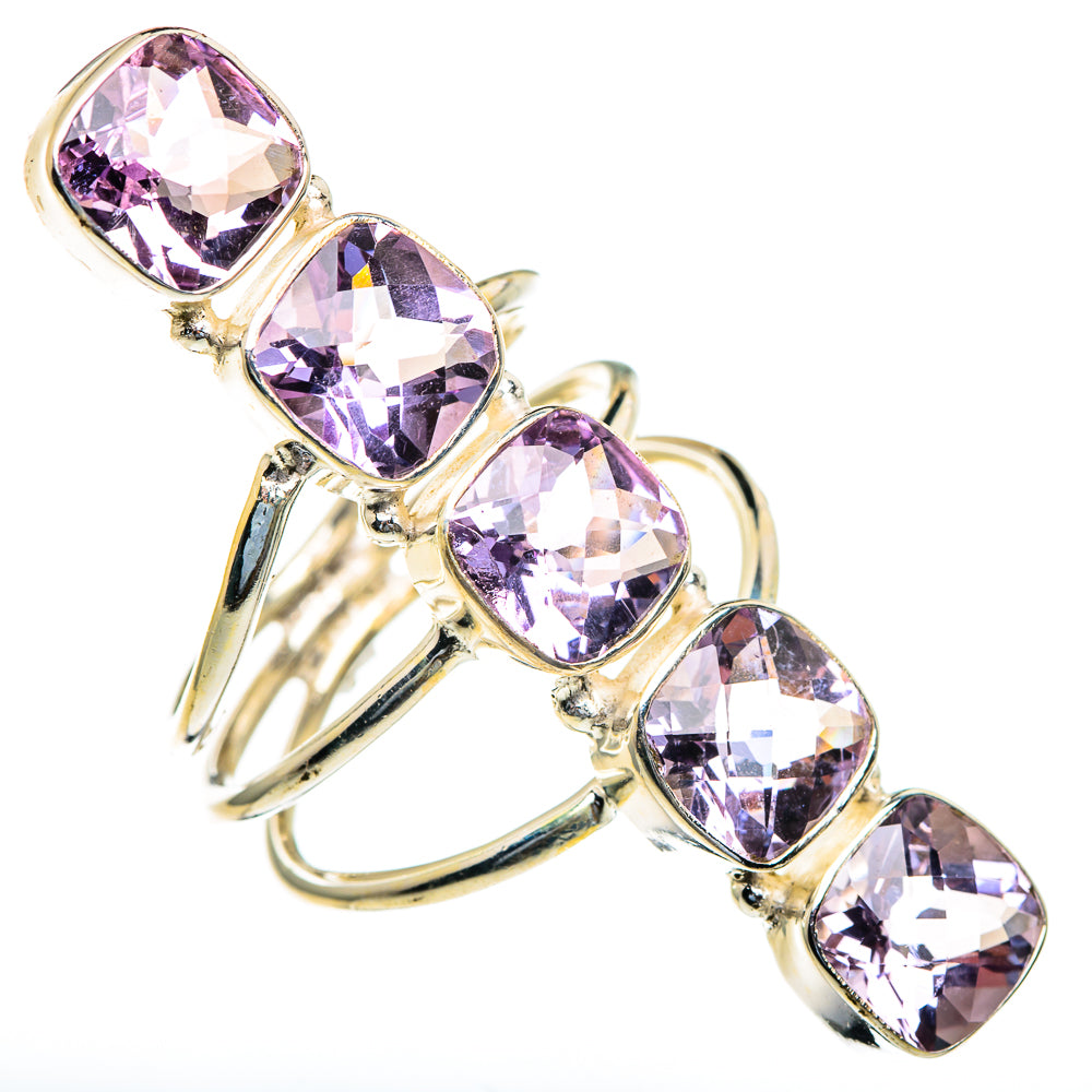 Amethyst Rings handcrafted by Anasilvercos - RING85705
