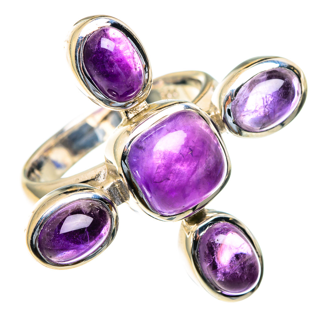 Amethyst Rings handcrafted by Anasilvercos - RING85706