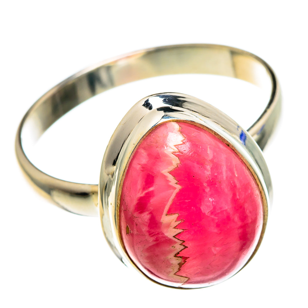 Rhodochrosite Rings handcrafted by Anasilvercos - RING85743