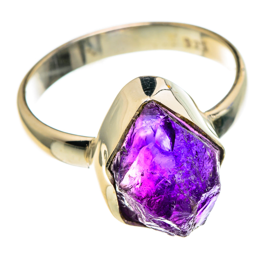 Amethyst Rings handcrafted by Anasilvercos - RING85749