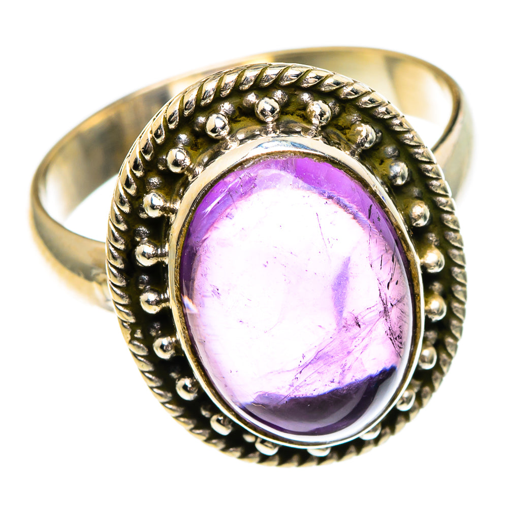 Amethyst Rings handcrafted by Anasilvercos - RING85751