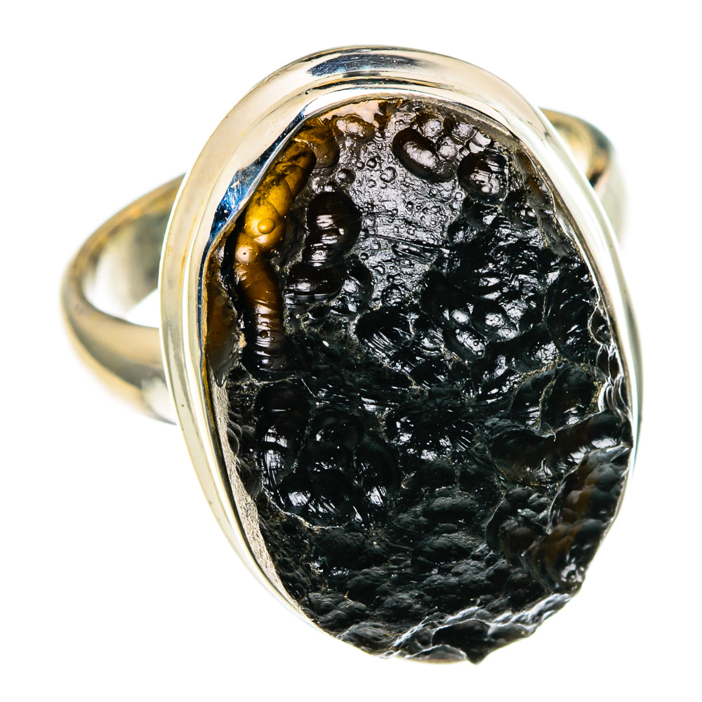 Tektite Rings handcrafted by Anasilvercos - RING85752