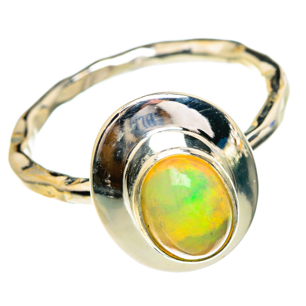 Ethiopian Opal Rings handcrafted by Anasilvercos - RING85760