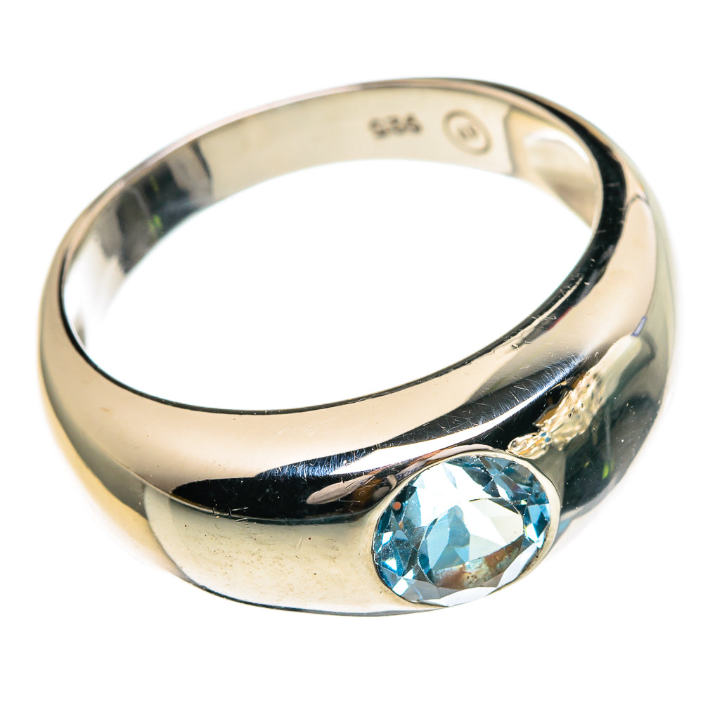 Blue Topaz Rings handcrafted by Anasilvercos - RING85766 - Photo 2