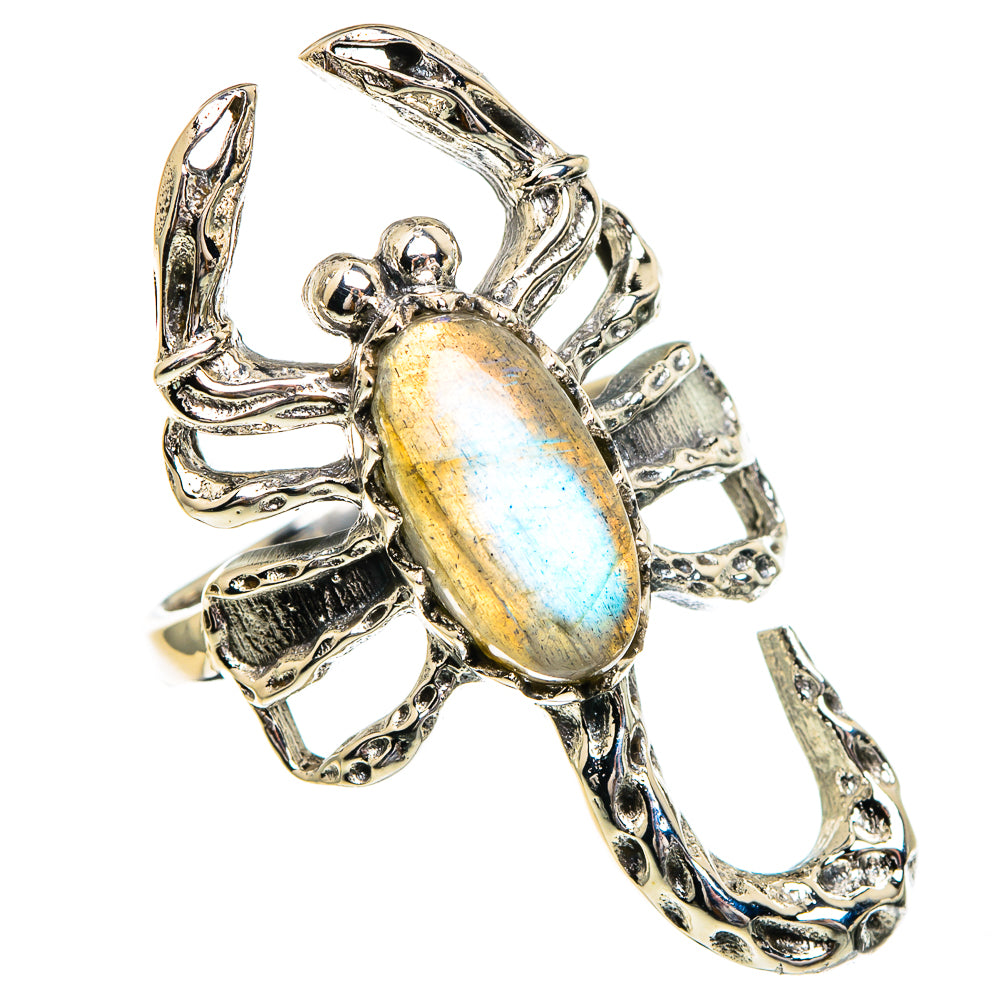 Labradorite Rings handcrafted by Anasilvercos - RING85772