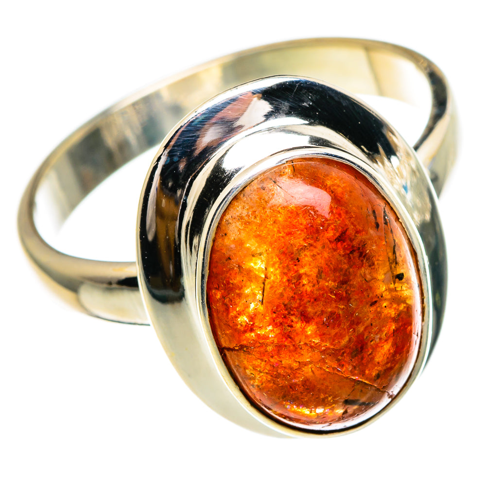Sunstone Rings handcrafted by Anasilvercos - RING85786