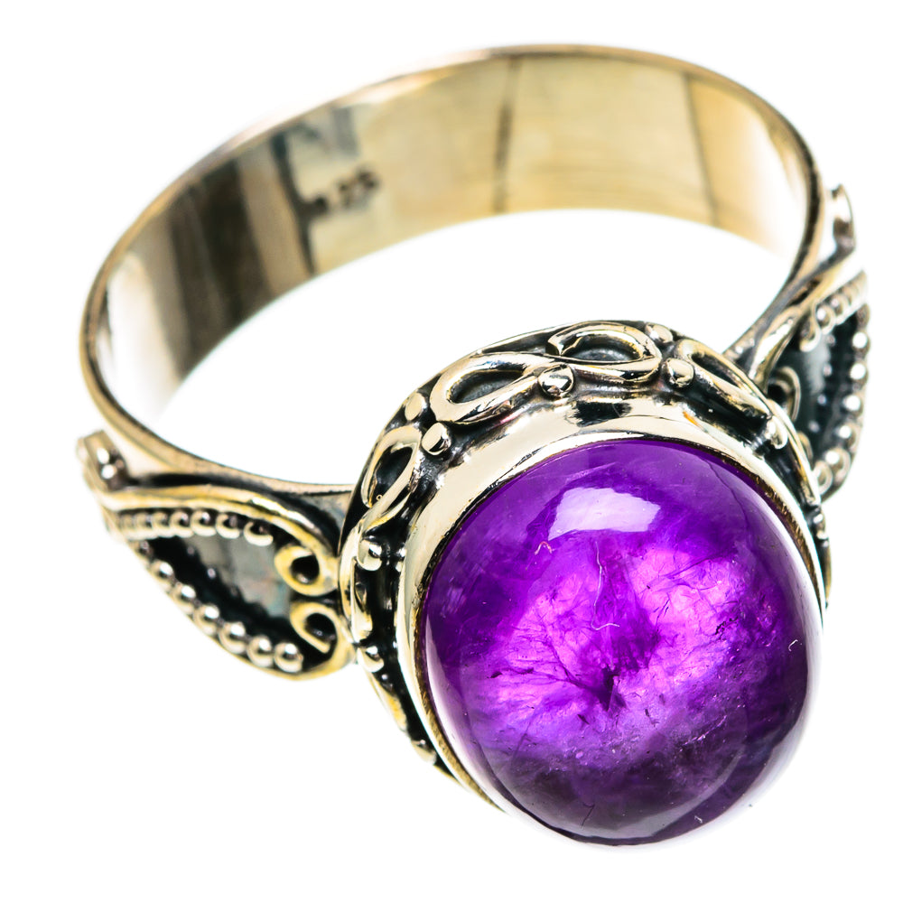 Amethyst Rings handcrafted by Anasilvercos - RING85794