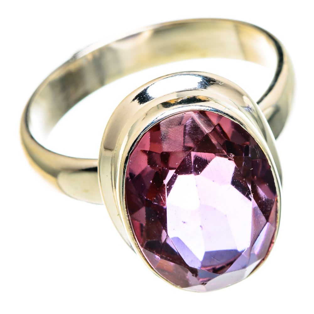 Color Change Alexandrite (lab.) Rings handcrafted by Anasilvercos - RING85797