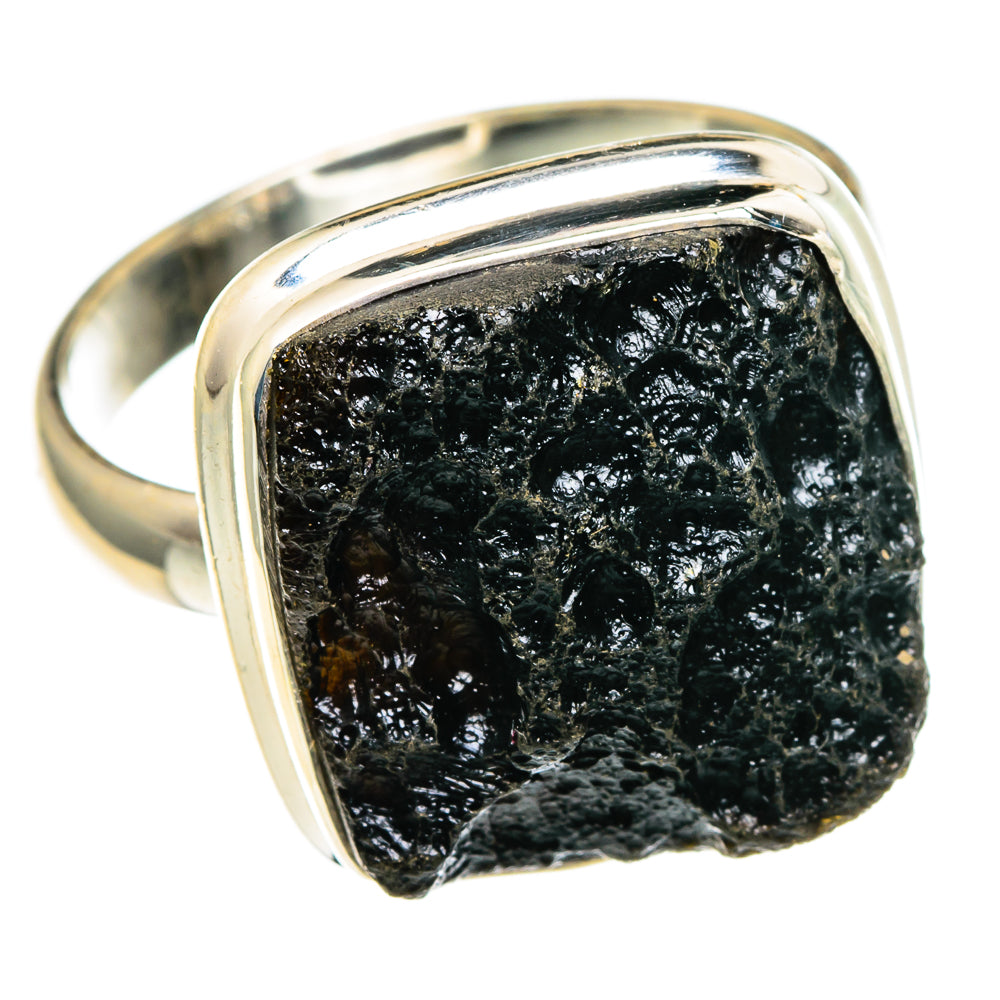 Tektite Rings handcrafted by Anasilvercos - RING85801