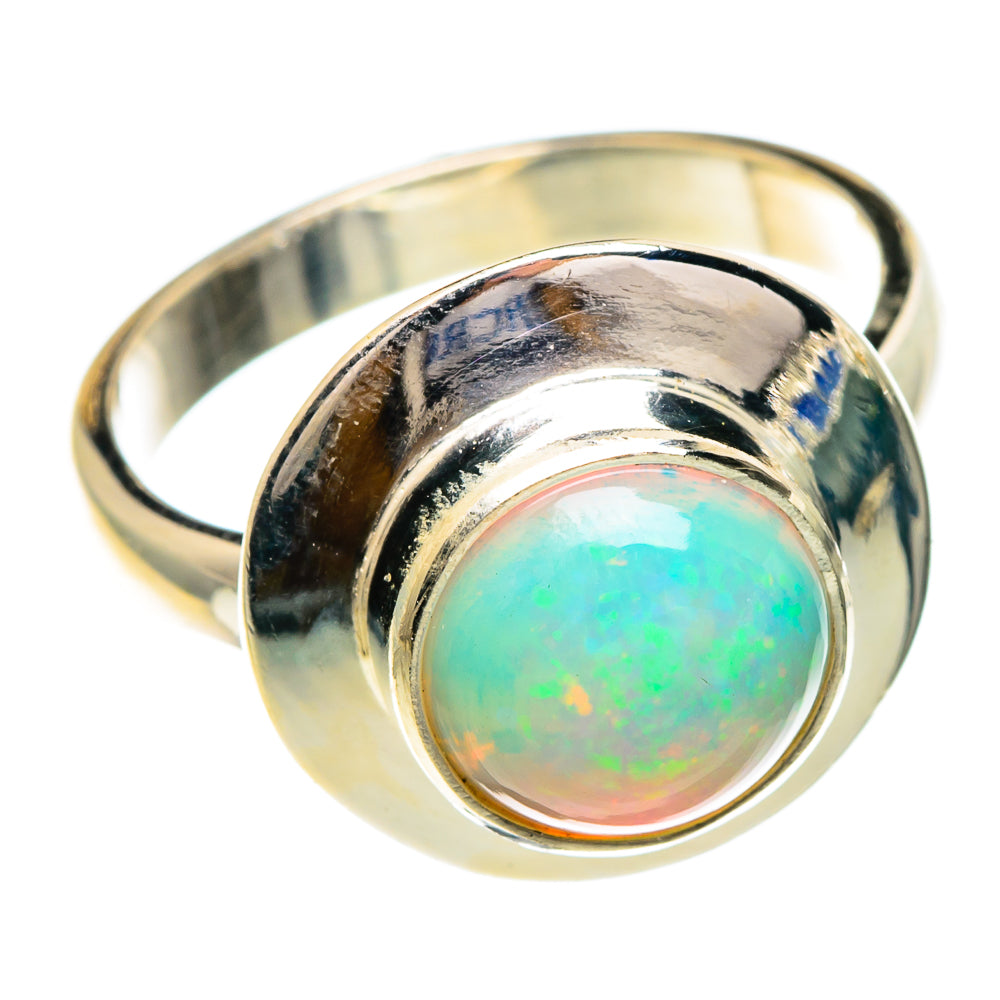 Ethiopian Opal Rings handcrafted by Anasilvercos - RING85808