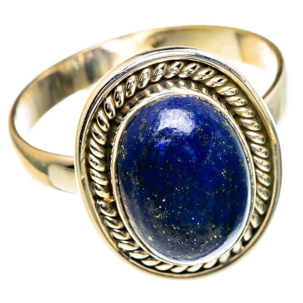 Lapis Lazuli Rings handcrafted by Anasilvercos - RING85814