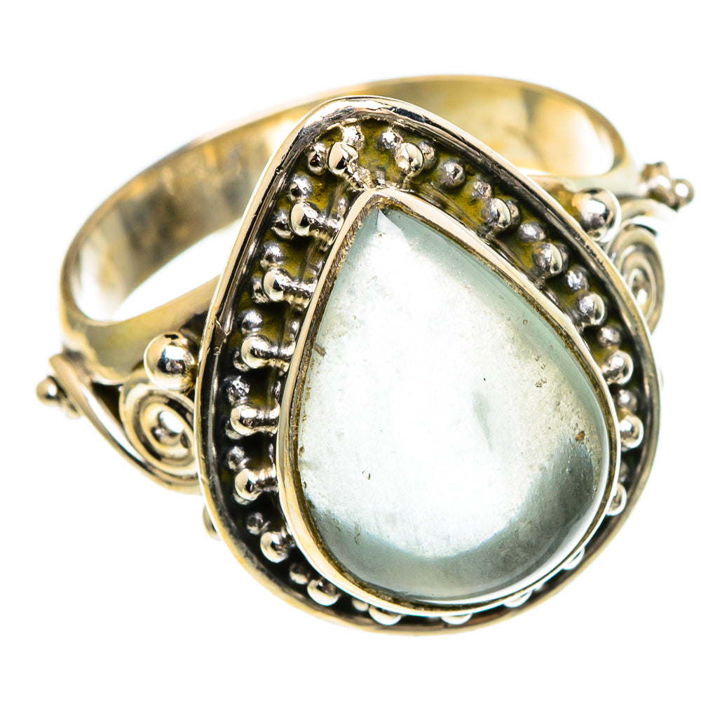 Aquamarine Rings handcrafted by Anasilvercos - RING85817