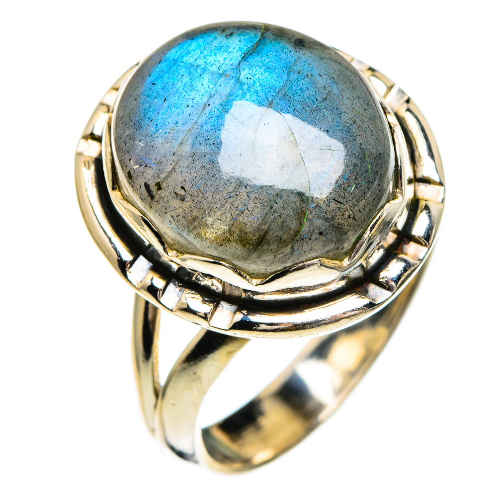 Labradorite Rings handcrafted by Anasilvercos - RING85818