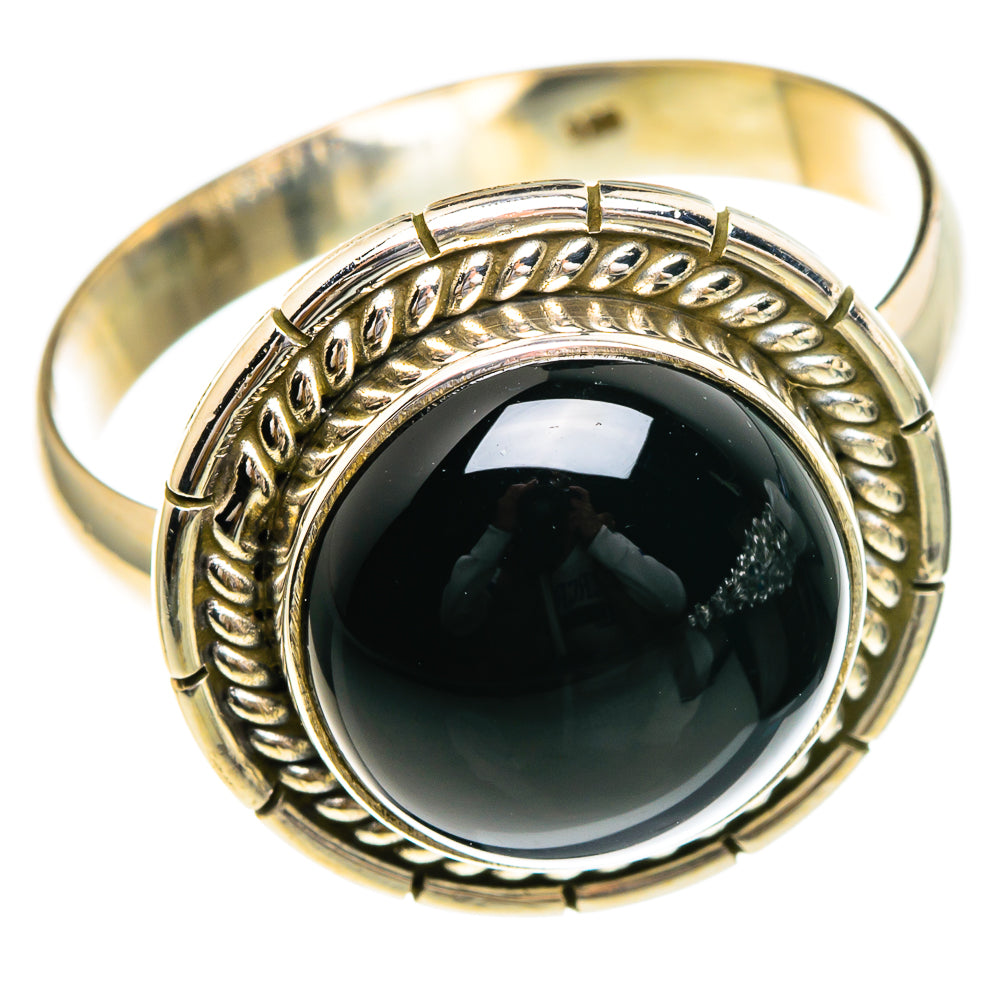 Black Onyx Rings handcrafted by Anasilvercos - RING85848