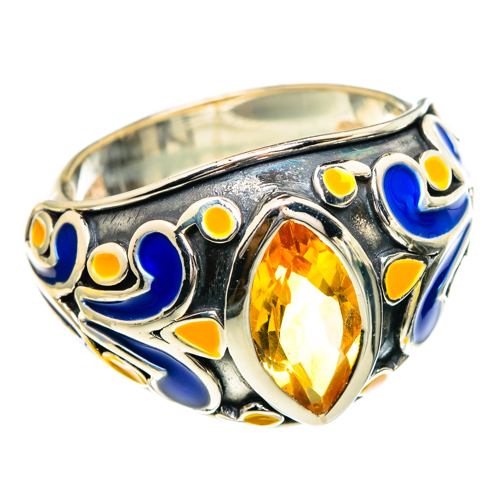 Citrine Rings handcrafted by Anasilvercos - RING85854
