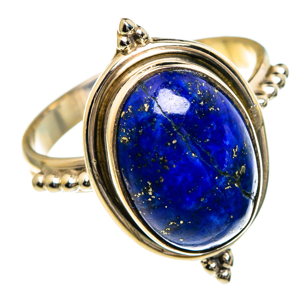 Lapis Lazuli Rings handcrafted by Anasilvercos - RING85865