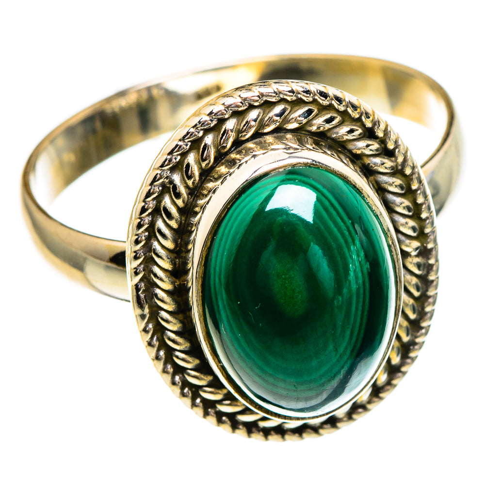 Malachite Rings handcrafted by Anasilvercos - RING85872