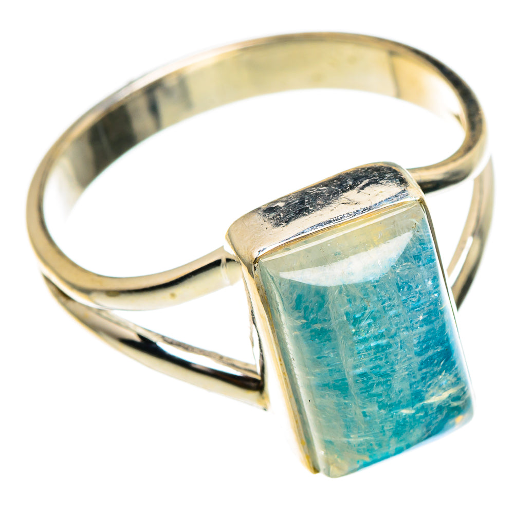 Rainbow Moonstone Rings handcrafted by Anasilvercos - RING85873