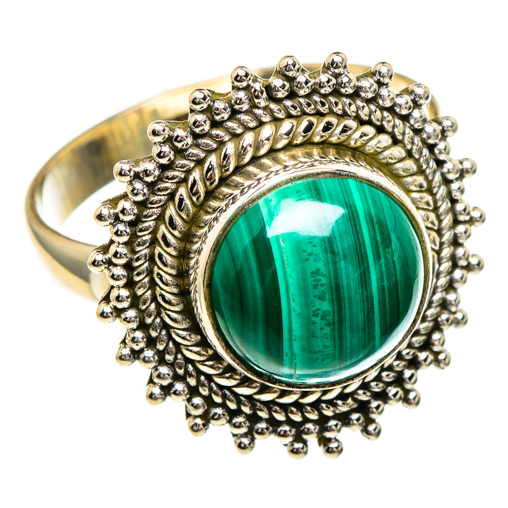 Malachite Rings handcrafted by Anasilvercos - RING85875