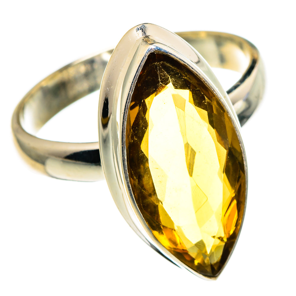 Mandarin Citrine Rings handcrafted by Anasilvercos - RING85883