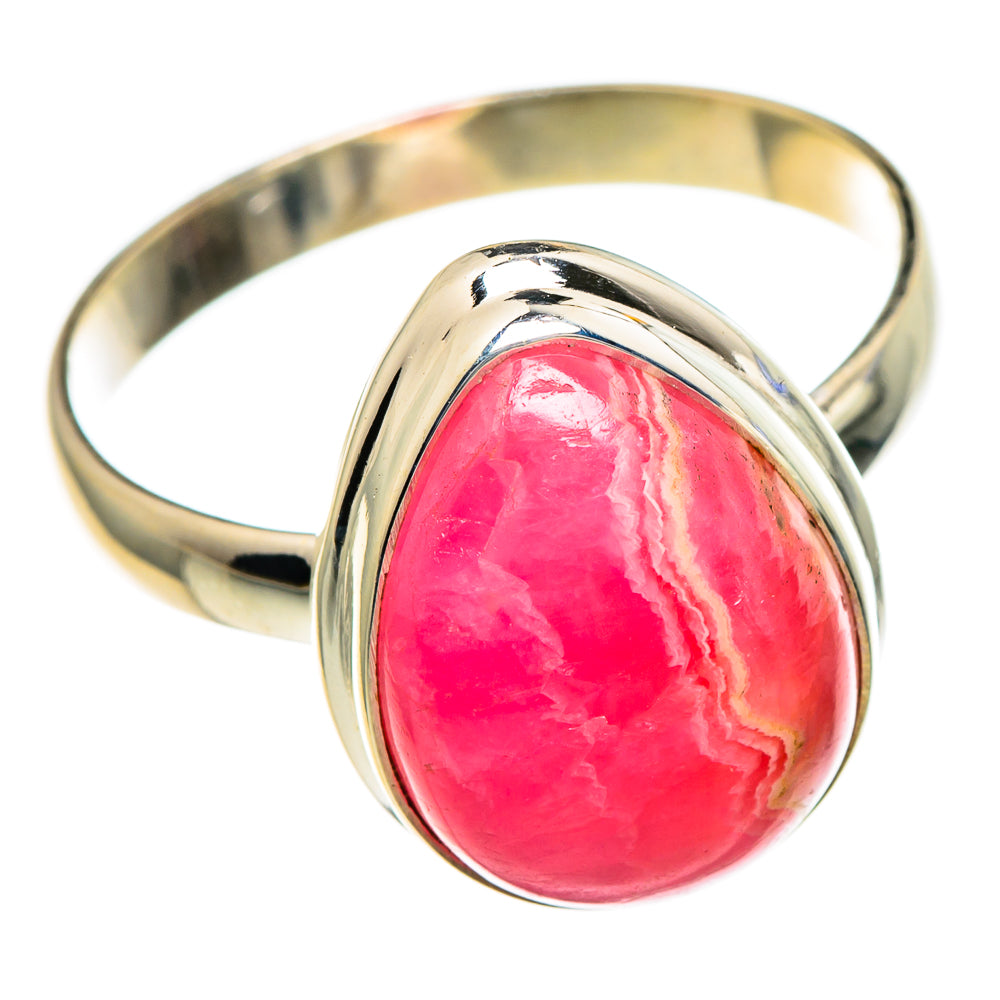 Rhodochrosite Rings handcrafted by Anasilvercos - RING85886