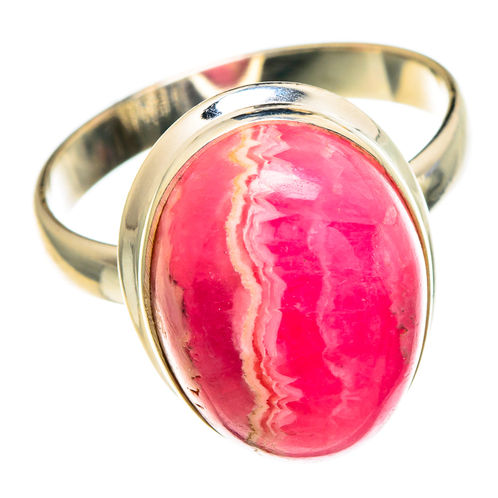 Rhodochrosite Rings handcrafted by Anasilvercos - RING85889