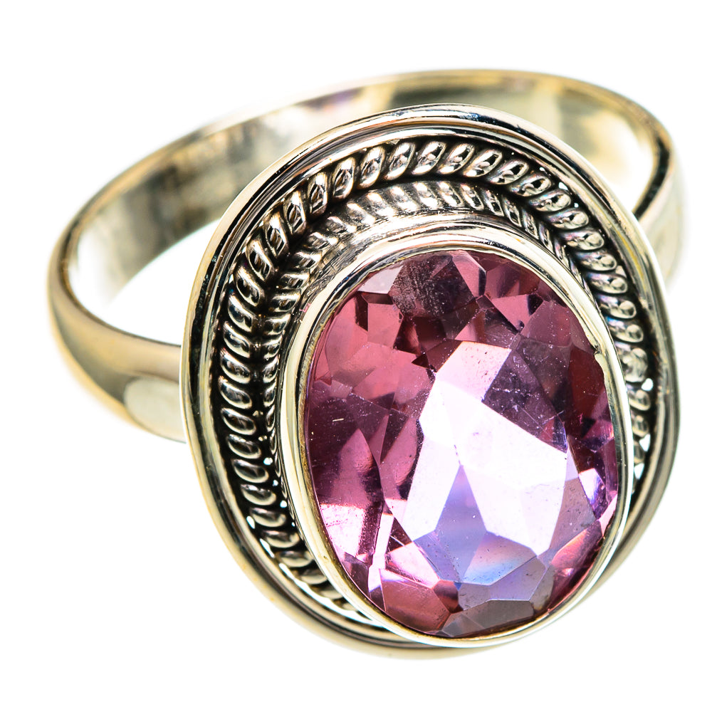 Color Change Alexandrite (lab.) Rings handcrafted by Anasilvercos - RING85890