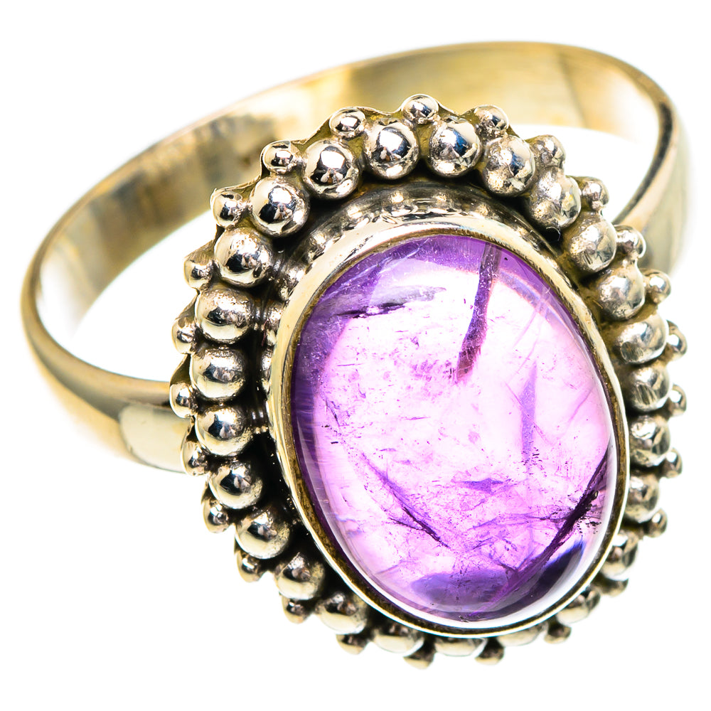 Amethyst Rings handcrafted by Anasilvercos - RING85891