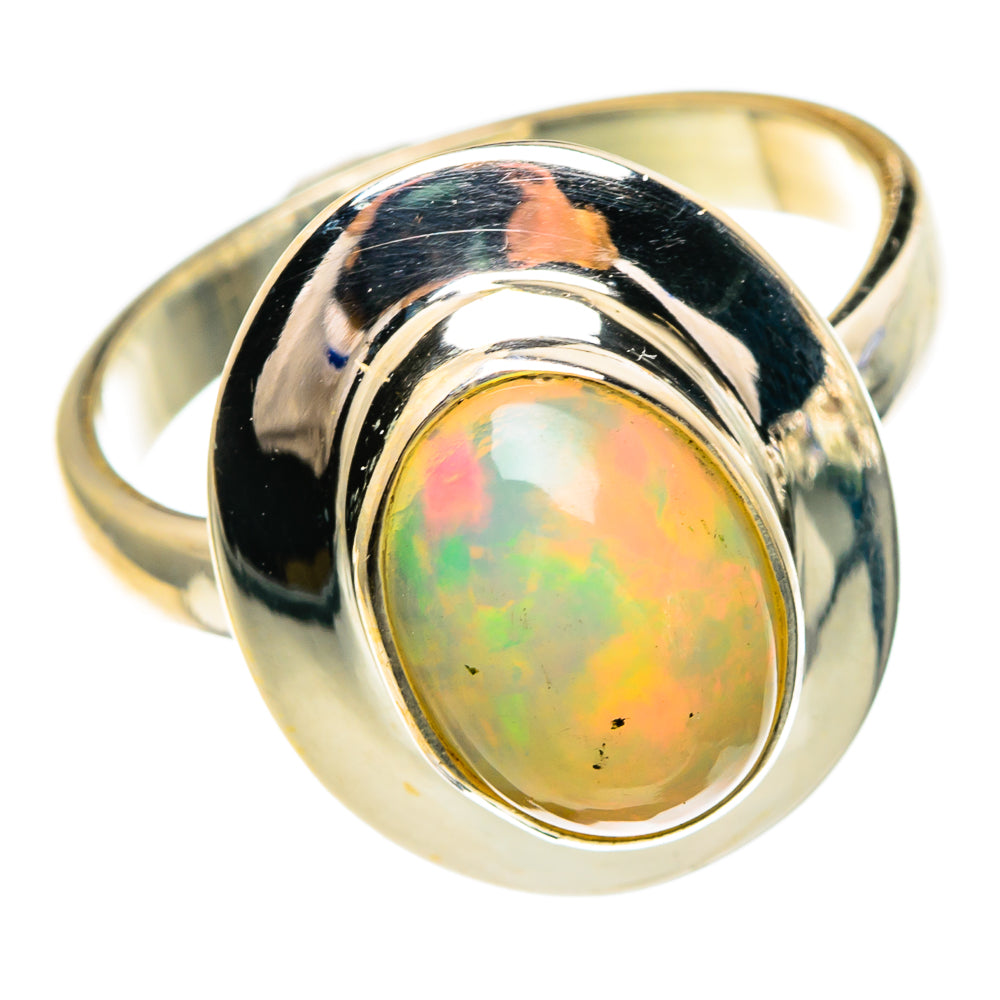 Ethiopian Opal Rings handcrafted by Anasilvercos - RING85902