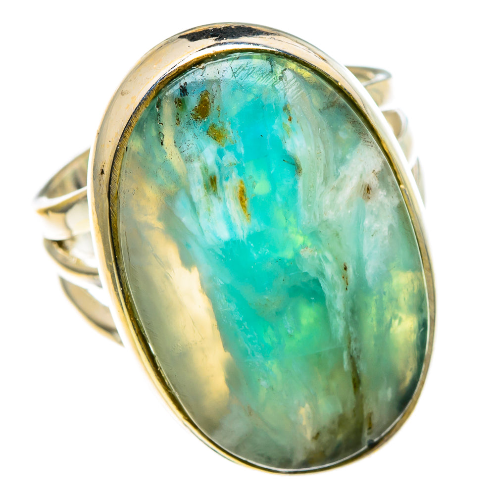 Peruvian Opal Rings handcrafted by Anasilvercos - RING85908