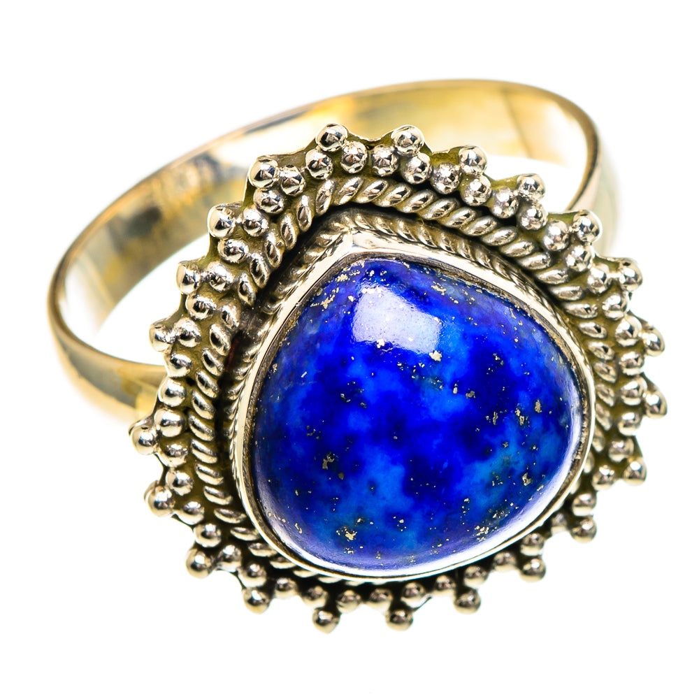 Lapis Lazuli Rings handcrafted by Anasilvercos - RING85909