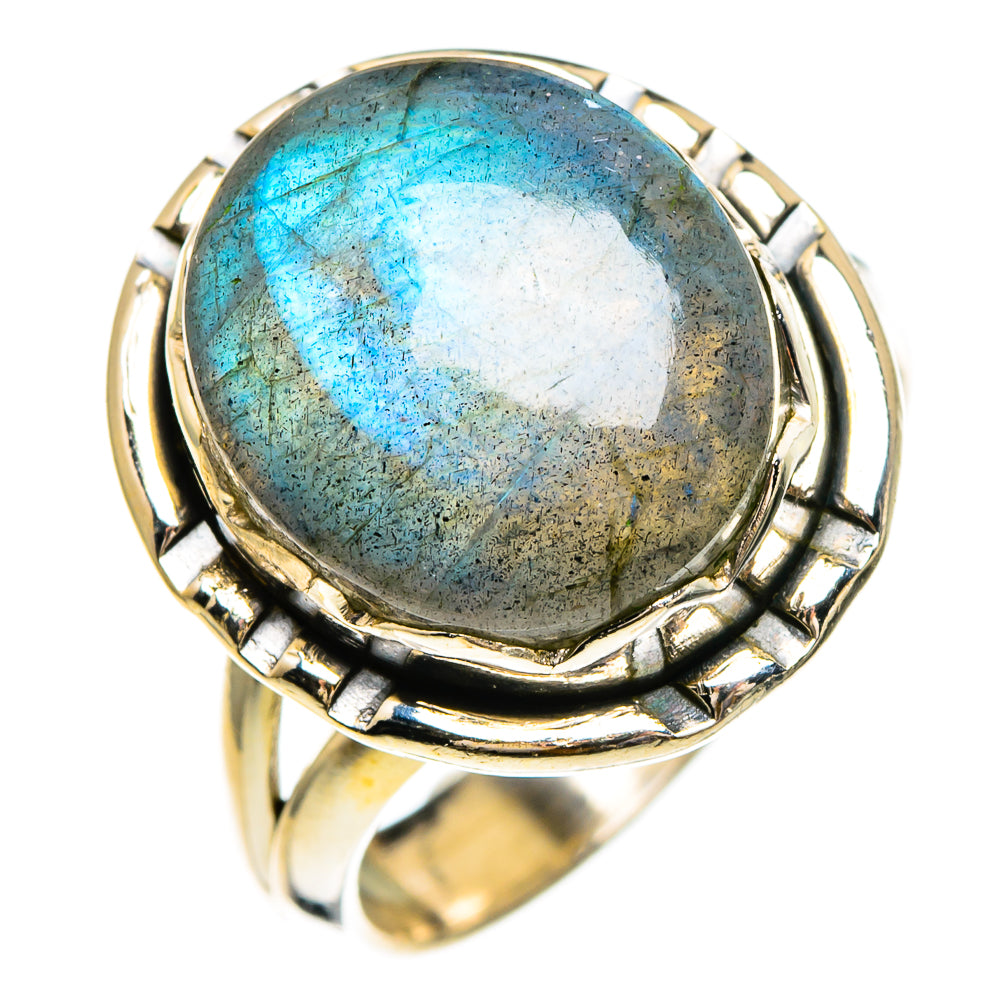 Labradorite Rings handcrafted by Anasilvercos - RING85910