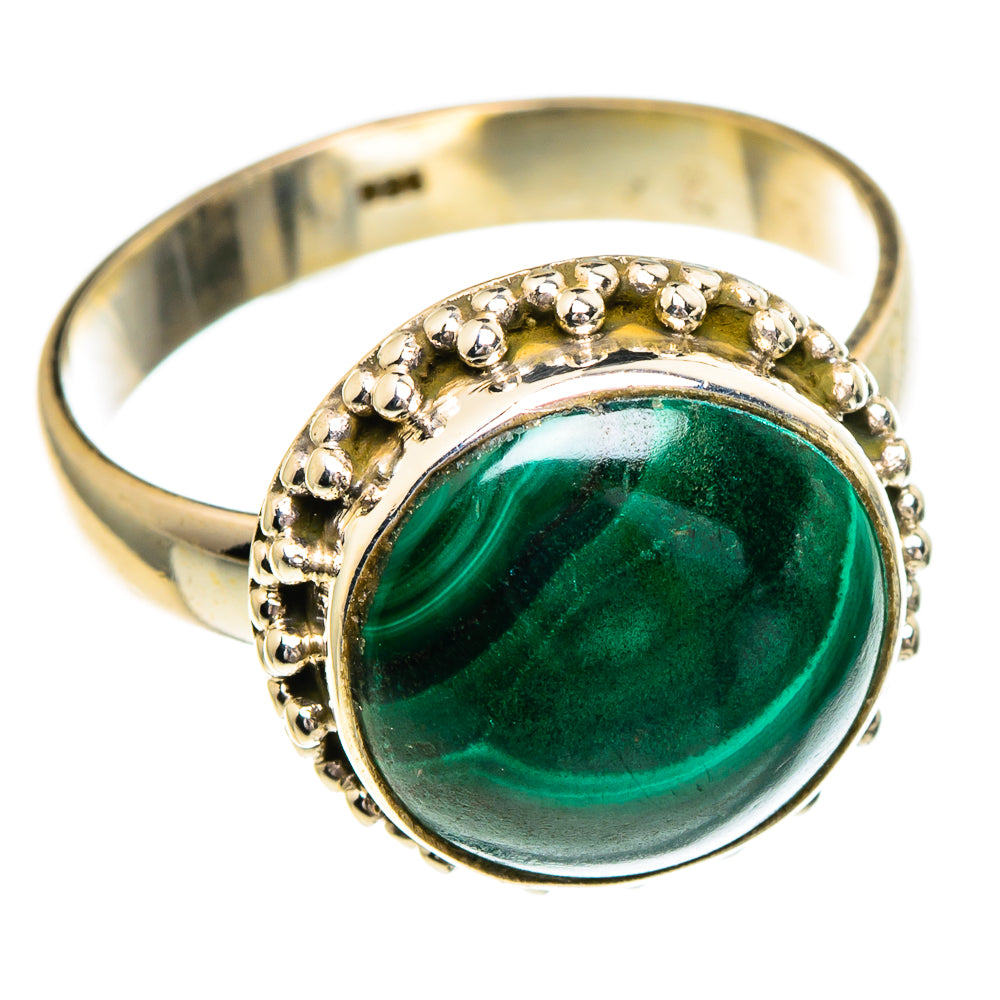 Malachite Rings handcrafted by Anasilvercos - RING85918
