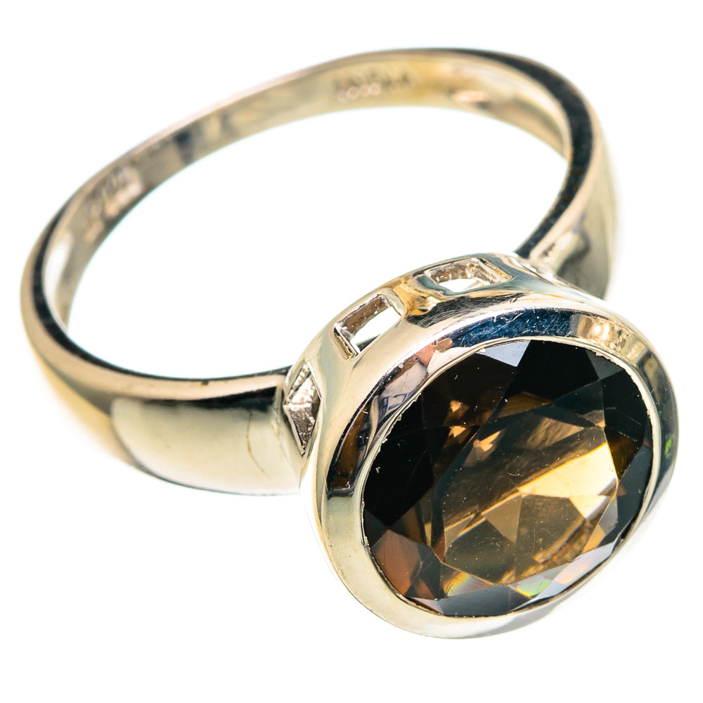 Smoky Quartz Rings handcrafted by Anasilvercos - RING85929