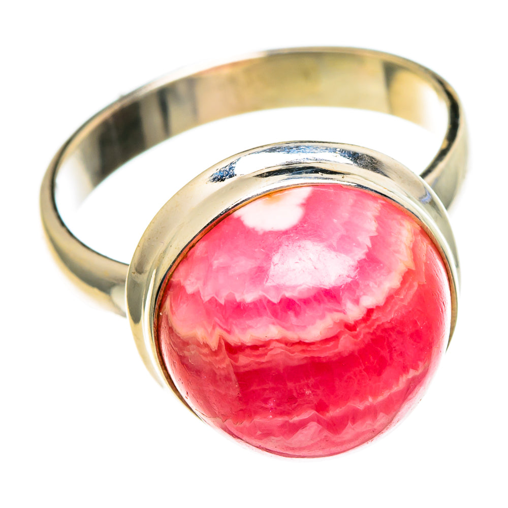 Rhodochrosite Rings handcrafted by Anasilvercos - RING85935