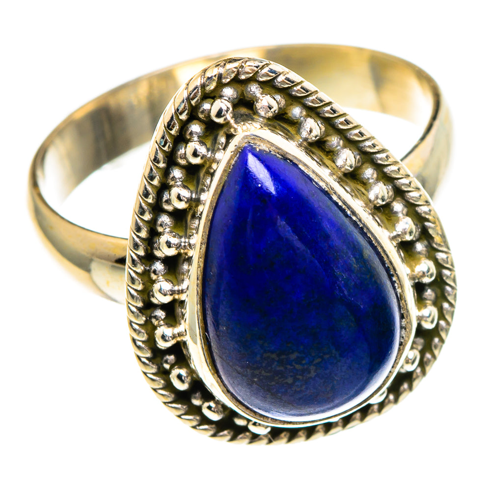 Lapis Lazuli Rings handcrafted by Anasilvercos - RING85956