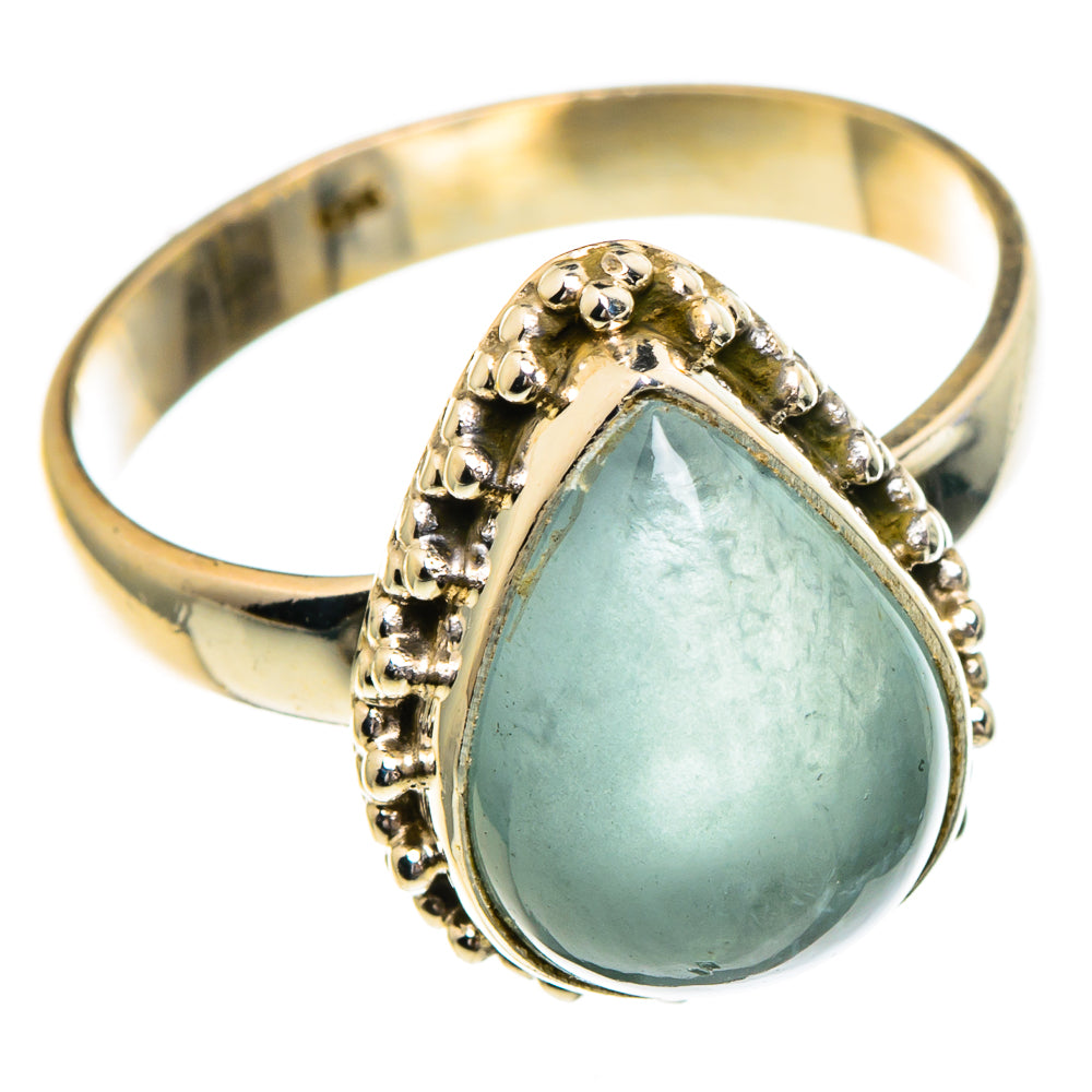 Aquamarine Rings handcrafted by Anasilvercos - RING85959