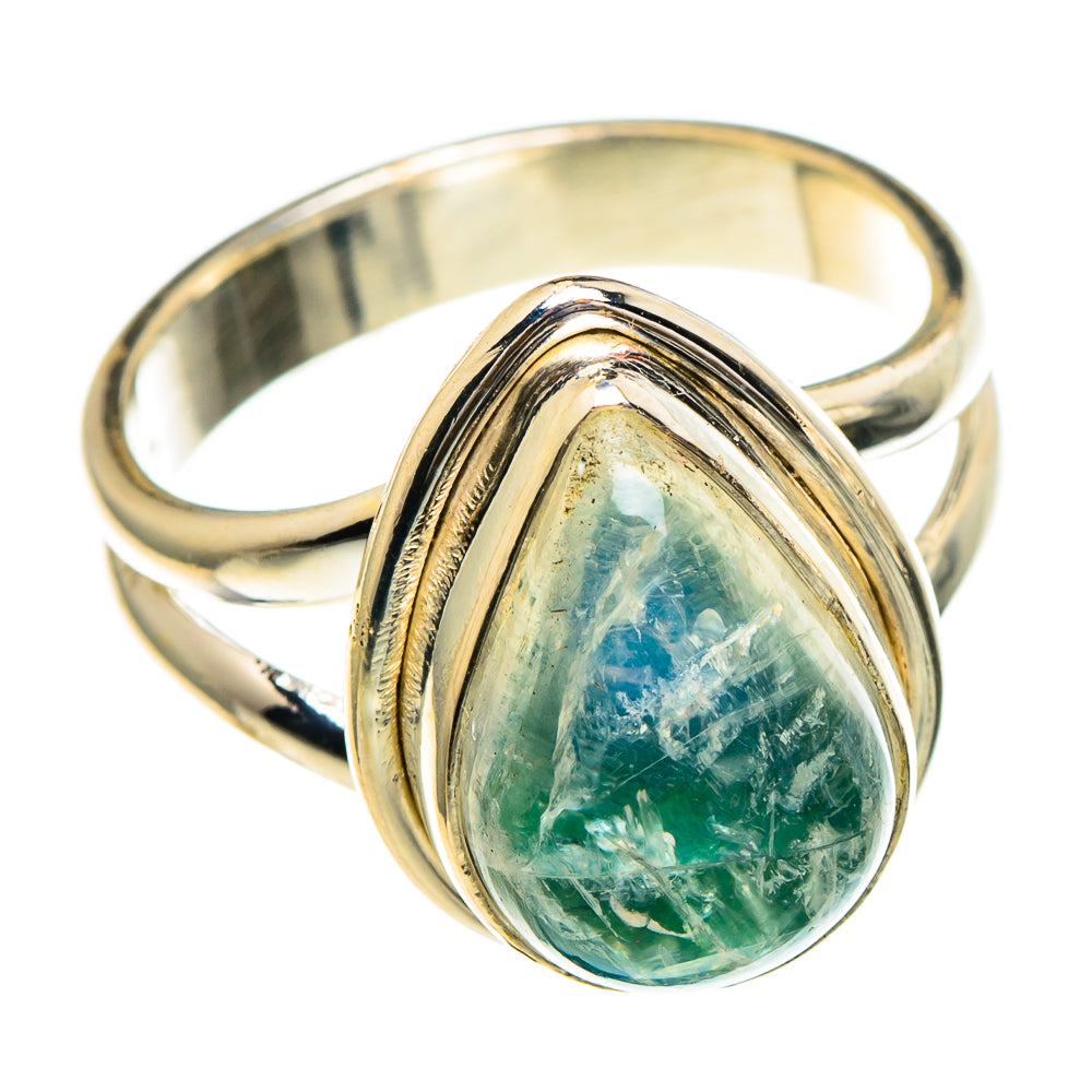 Rainbow Moonstone Rings handcrafted by Anasilvercos - RING85967