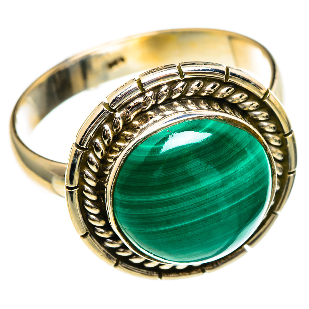 Malachite Rings handcrafted by Anasilvercos - RING85968