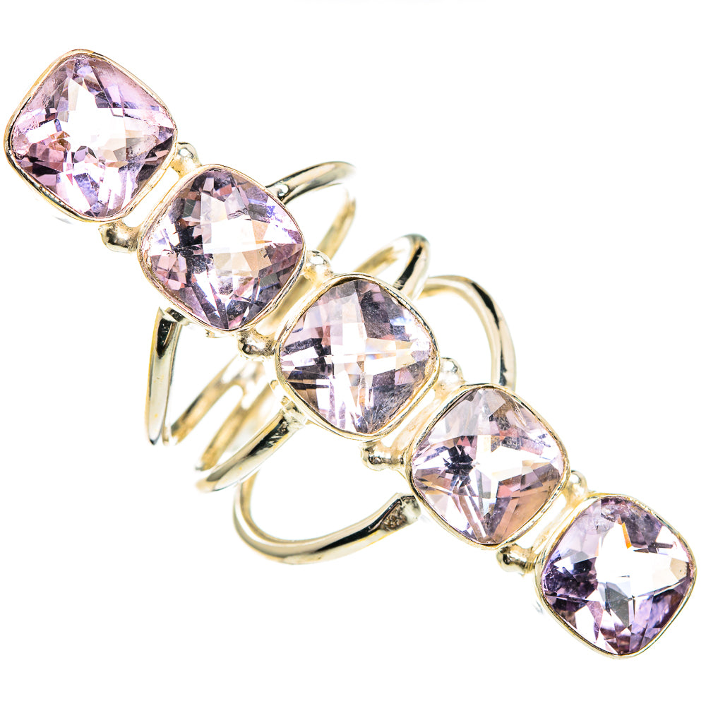 Amethyst Rings handcrafted by Anasilvercos - RING85977