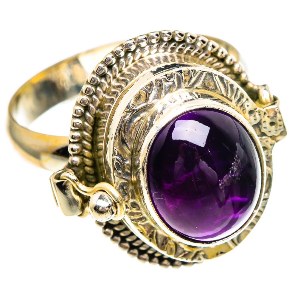 Amethyst Rings handcrafted by Anasilvercos - RING85979