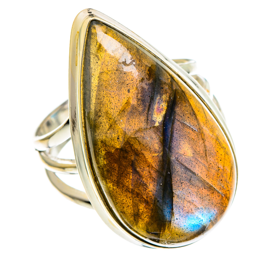 Labradorite Rings handcrafted by Anasilvercos - RING85992