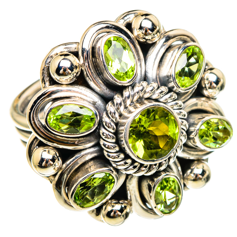 Peridot Rings handcrafted by Anasilvercos - RING86000