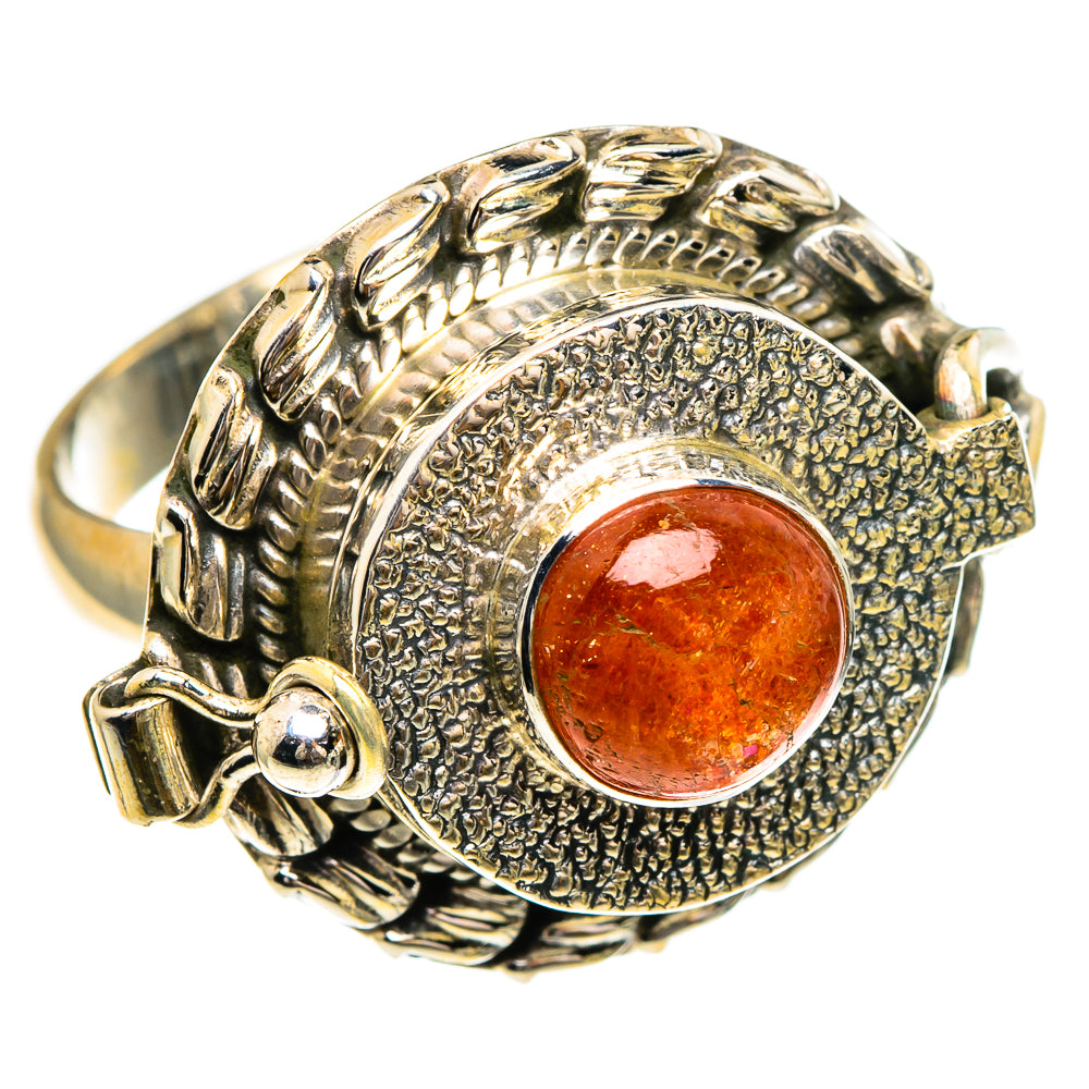 Sunstone Rings handcrafted by Anasilvercos - RING86011