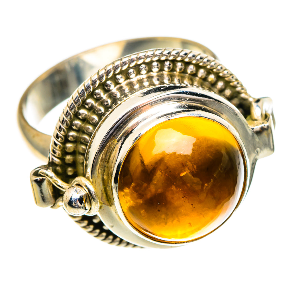 Citrine Rings handcrafted by Anasilvercos - RING86013