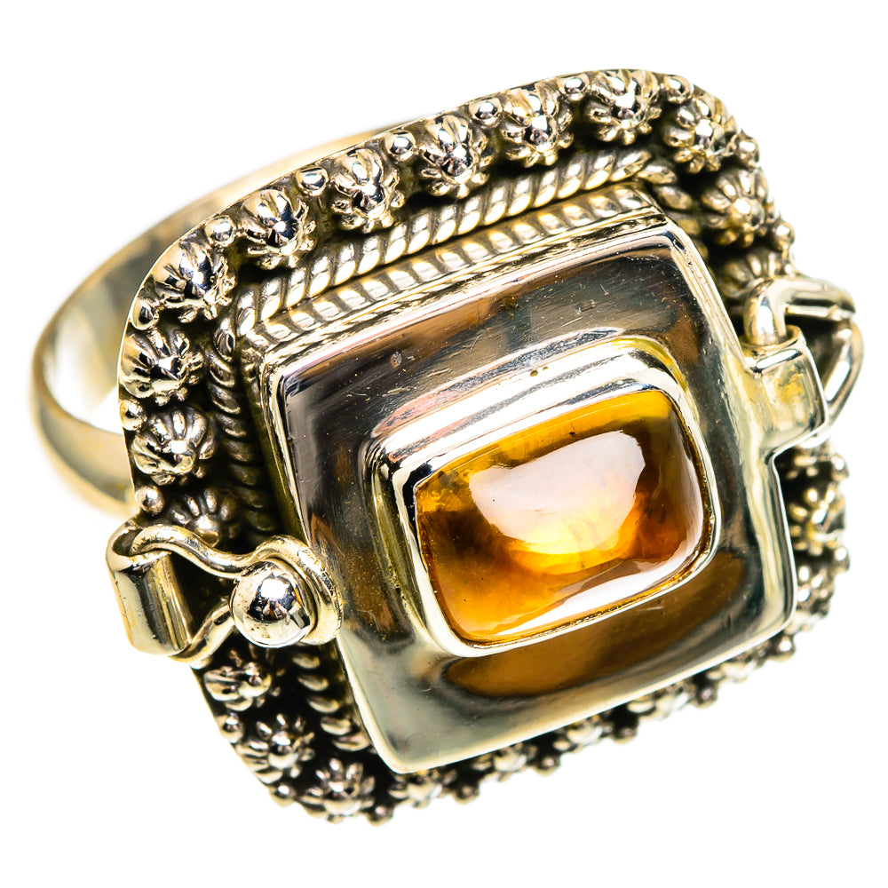 Citrine Rings handcrafted by Anasilvercos - RING86037