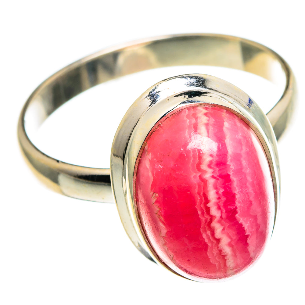 Rhodochrosite Rings handcrafted by Anasilvercos - RING86065